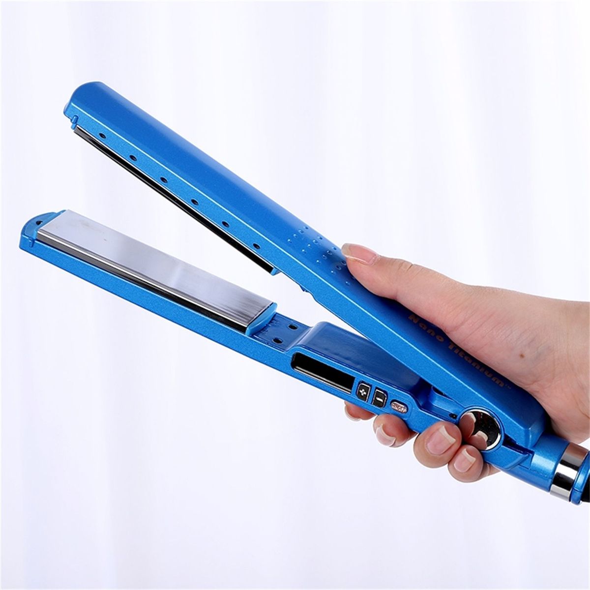 OEM - Plancha Alisador Nano Titanium Para Cabello Digital