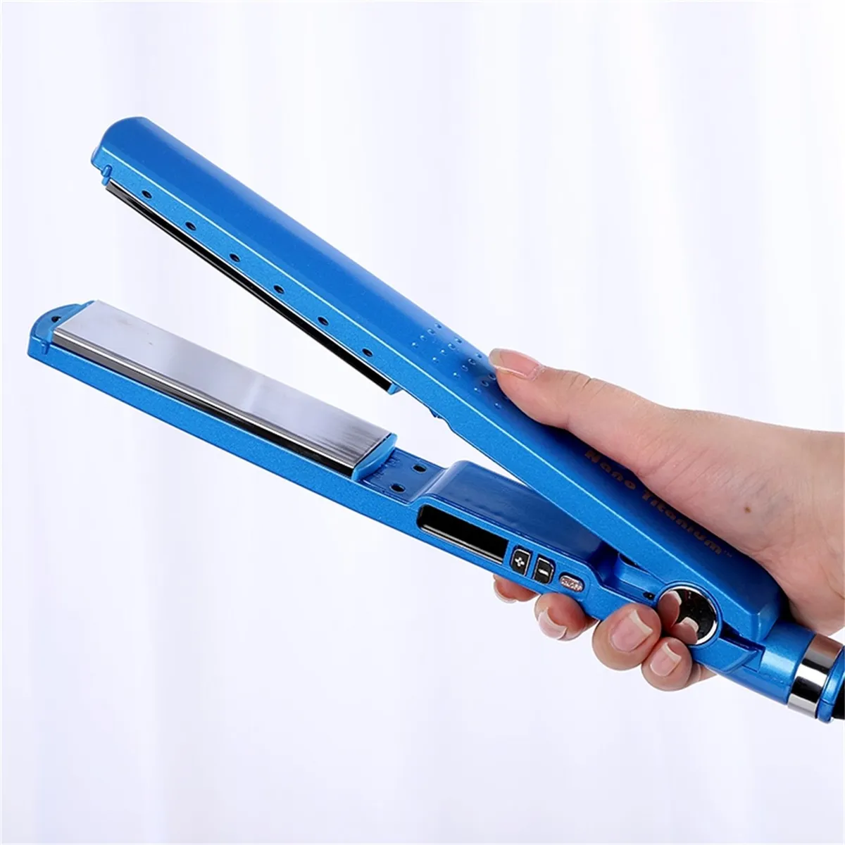 OEM - Plancha Alisador Nano Titanium Para Cabello Digital