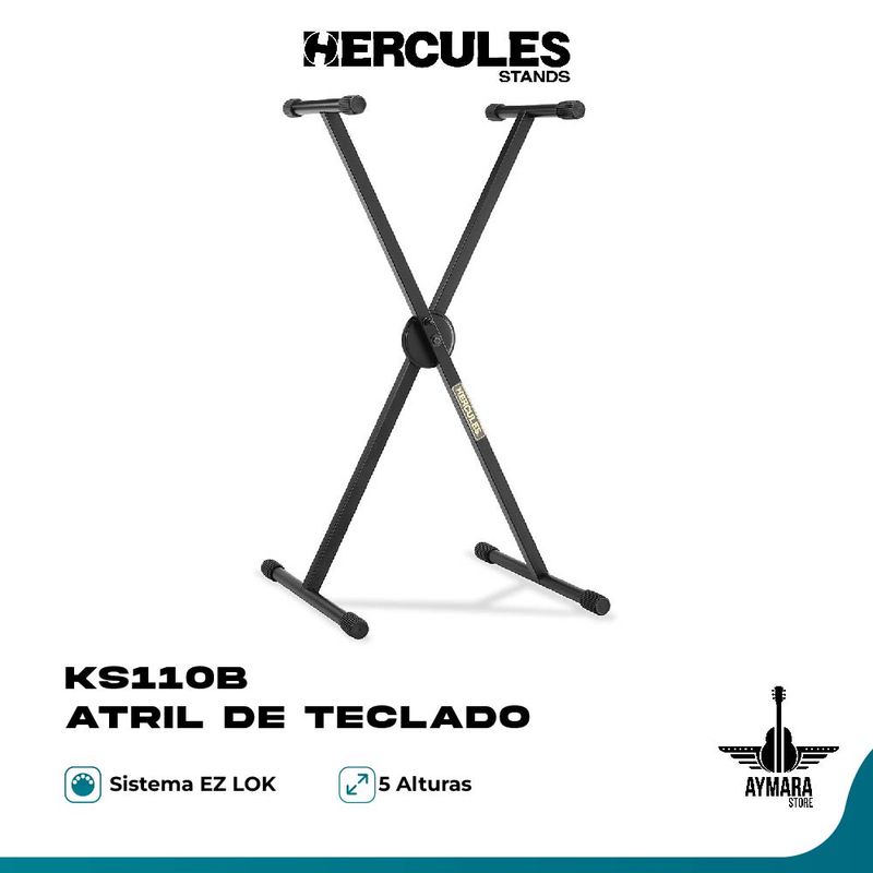 HERCULES - HERCULES KS100B SOPORTE PARA TECLADO EZ-STEP X1