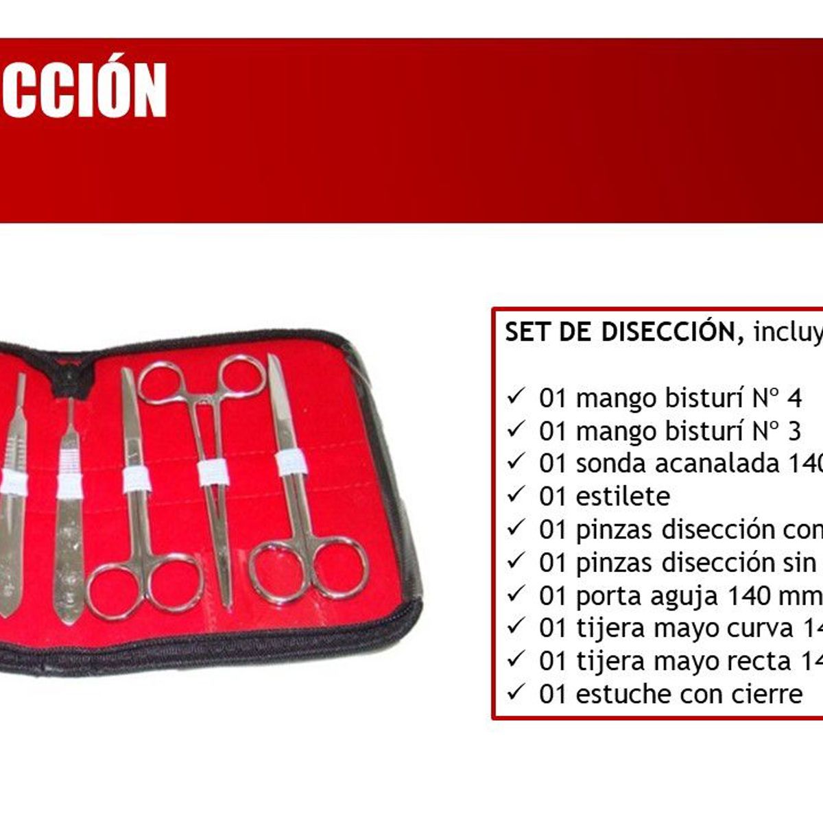 GENERICO - KIT DE ENTRENAMIENTO DE SUTURA - PAD 27 CORTES