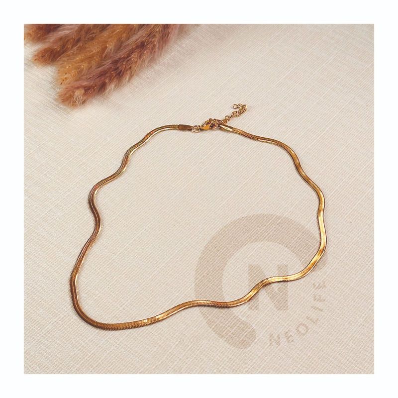 GENERICO - Collar Snake en acero inoxidable