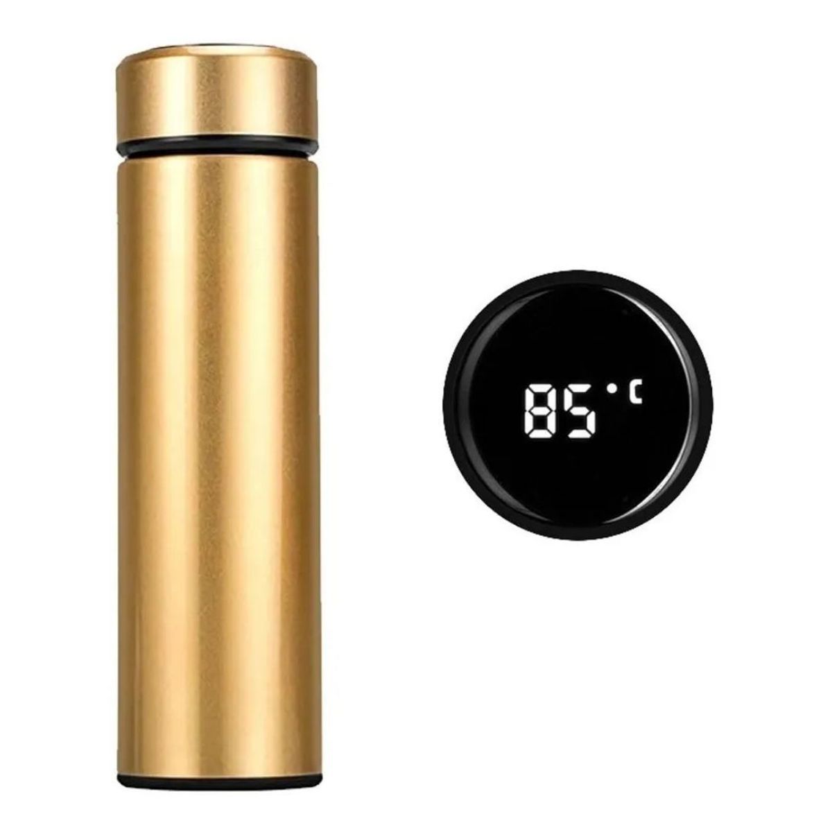 GENERICO - TERMO LED INTELIGENTE DORADO