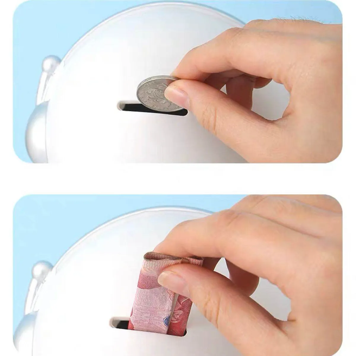 GENERICO - Reloj Alcancia Analogico de Hombre Mujer Oficina Habitacion