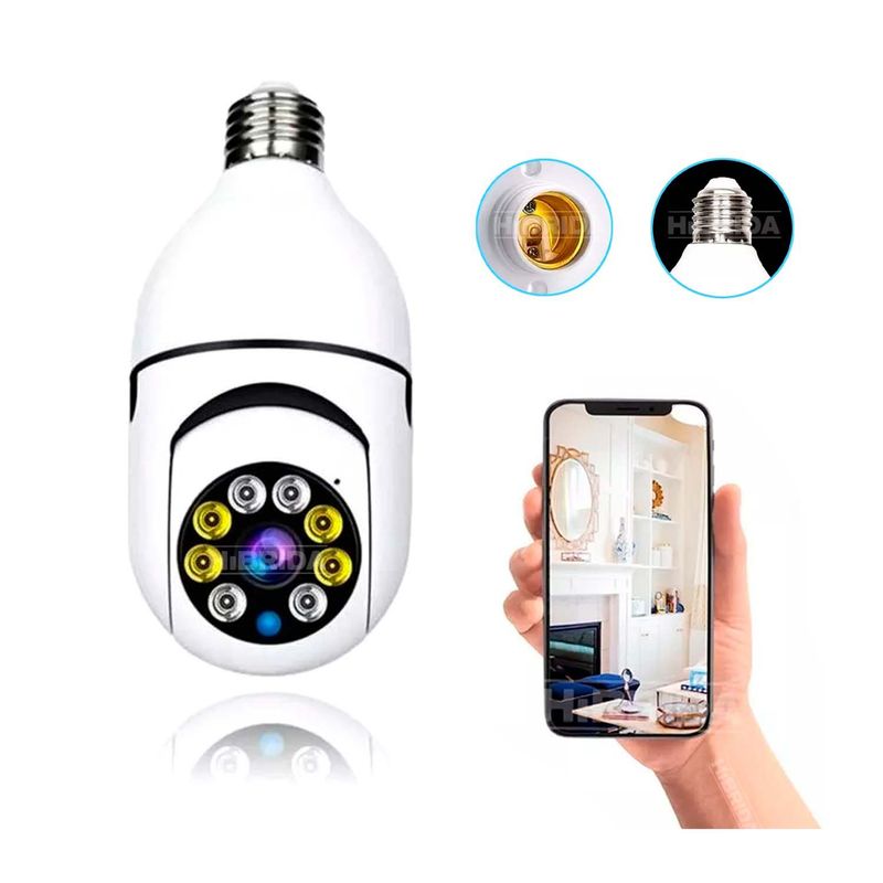 CUBULL - CÁMARA FOCO DE VIGILANCIA WIFI HD EN VIVO CELULAR - CB-200X