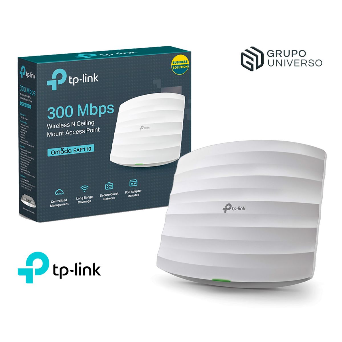 TP LINK - EAP110 TP-Link punto De Acceso Inalambrico 300mbps