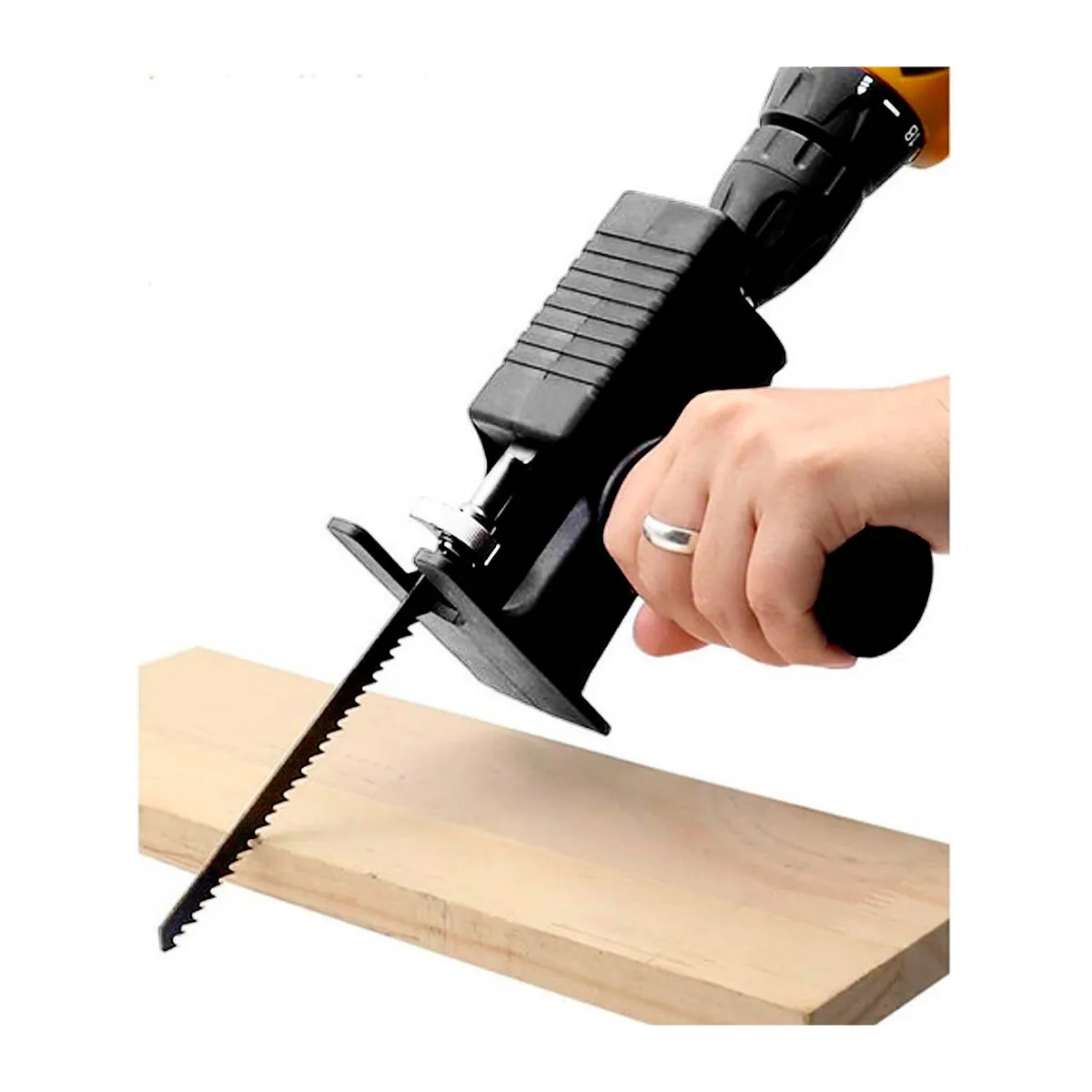 GENERICO - Caladora Adaptador Para Taladros Inalámbricos serruchos Gratis