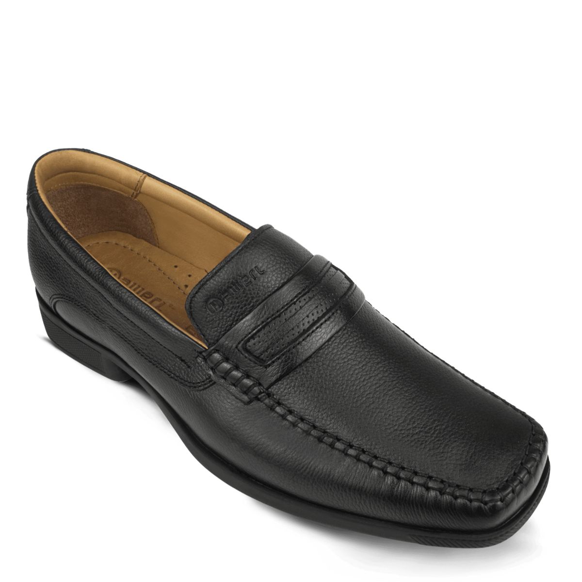 HAWERL - Zapato Confort Vestir Hombre H303 Negro