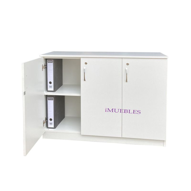 GENERICO - Credenza Mueble de Oficina. 03 Puertas con llave.