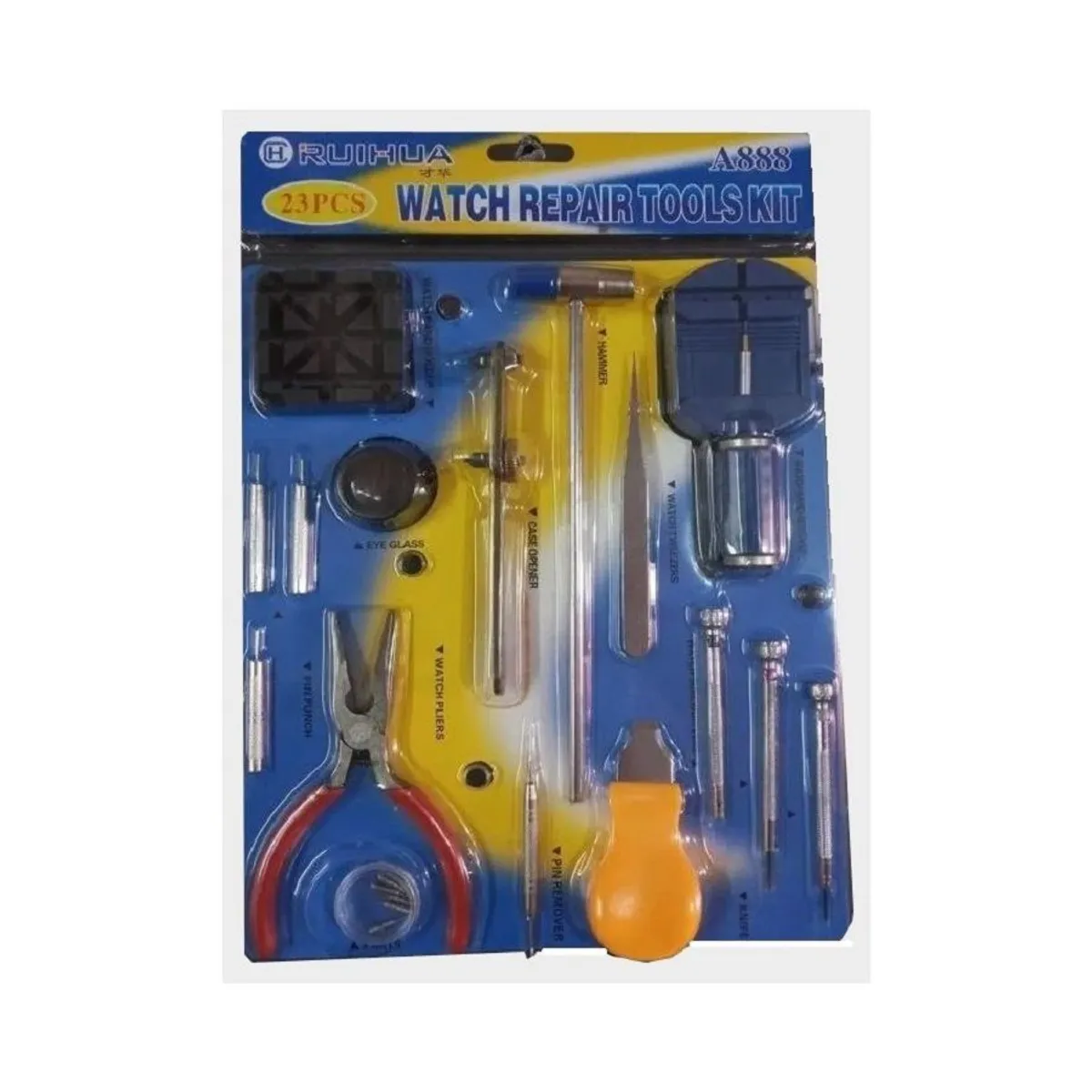 GENERICO - Kit de Herramientas para Relojero  23 Piezas