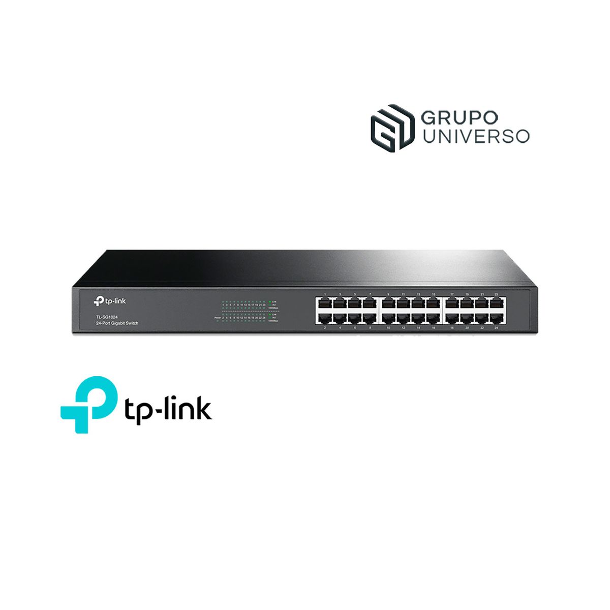 TP LINK - TL-SG1024 TP-Link Swicht Con 24 puertos 10/100M Auto MDI MDIX