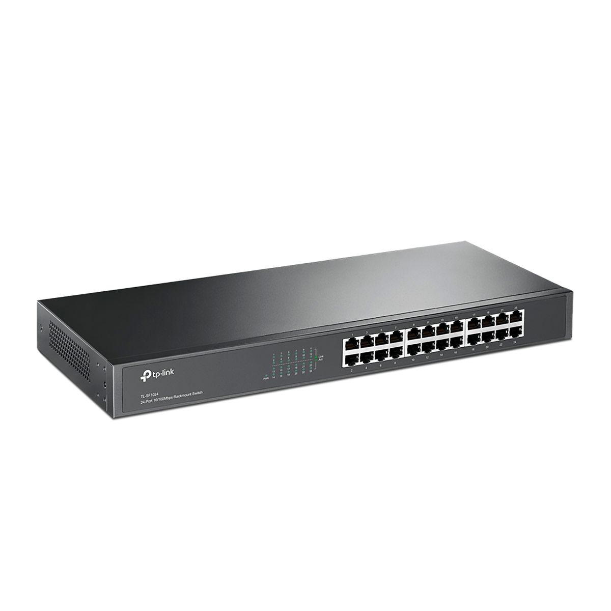 TP LINK - Switch TL-SF1024 TP-Link Con 24 Puertos 10.100 Mb Para Rack 19