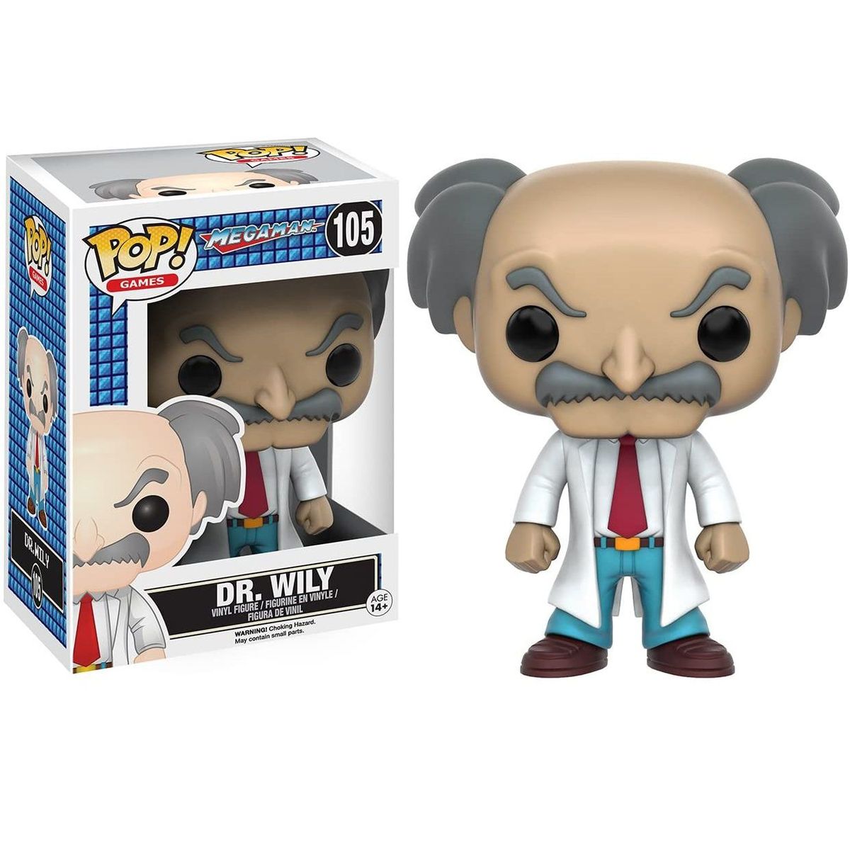 FUNKO - Funko Pop Dr. Wily - Megaman Games 105