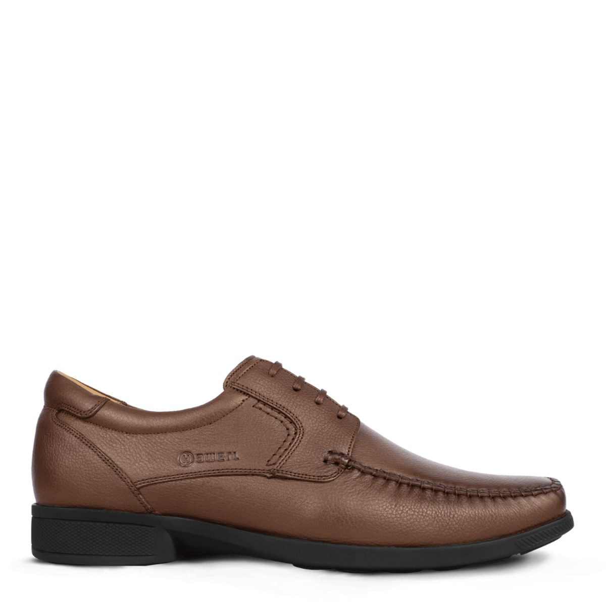 HAWERL - Zapato Confort Vestir Hombre H302 Marrón