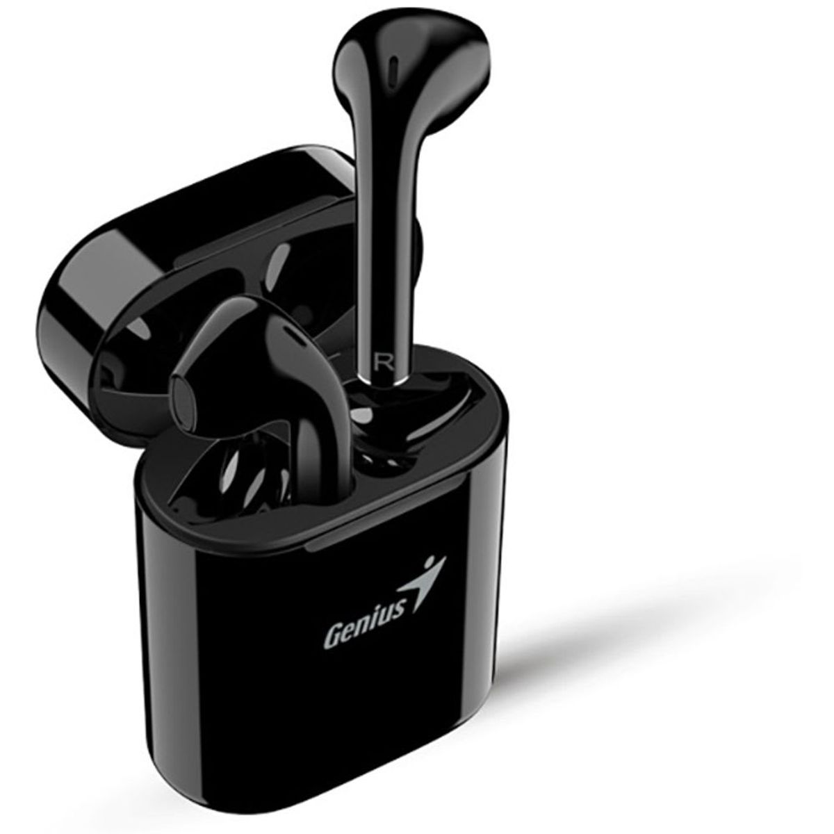 GENIUS - Audifono Microfono True Wireless Genius hs M900BT Bluetooh Negro