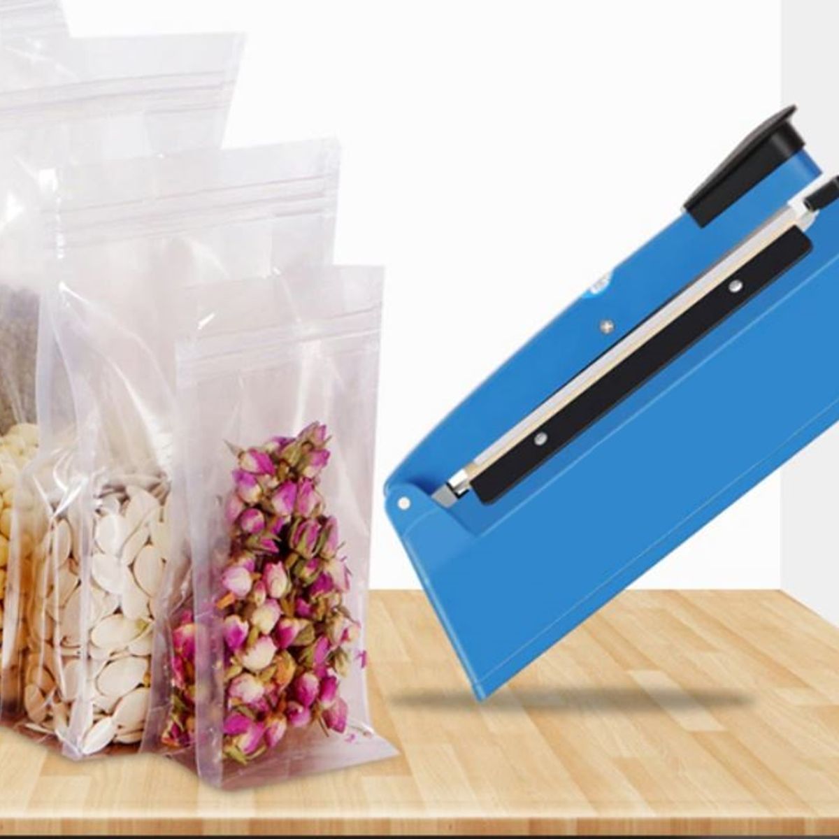 GENERICO - Sellador 30 cm eléctrico Máquina Manual de sellado térmico a presión