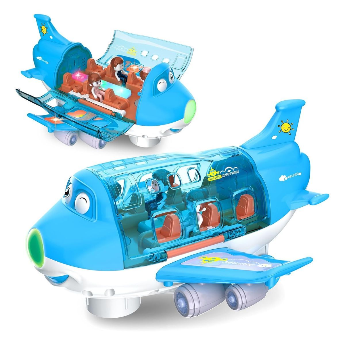 GENERICO - Juguete De Avion Musical Con Luces Giratorio Para Niños