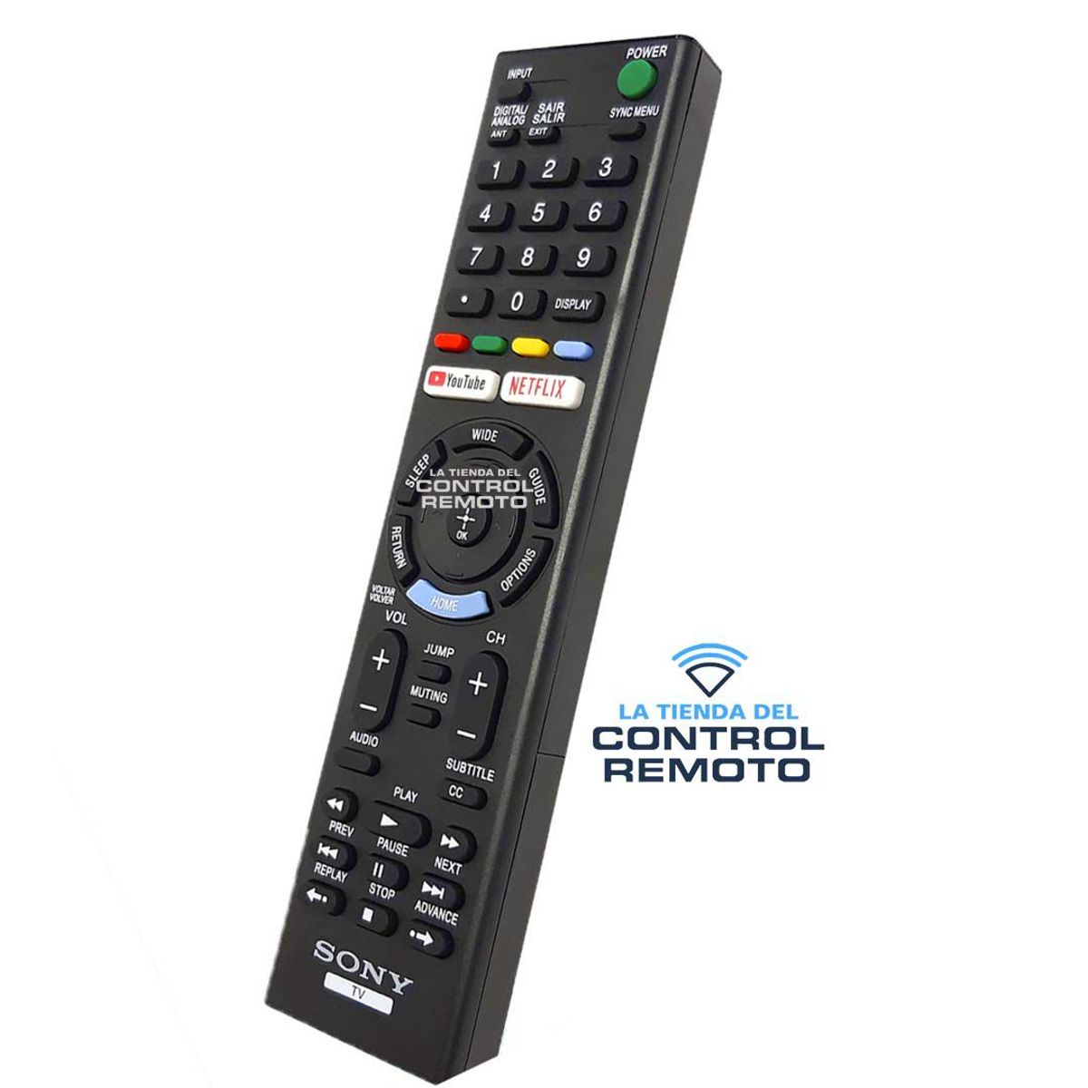 UNIVERSAL - Control Remoto Sony Bravia Smart Tv Android 4k