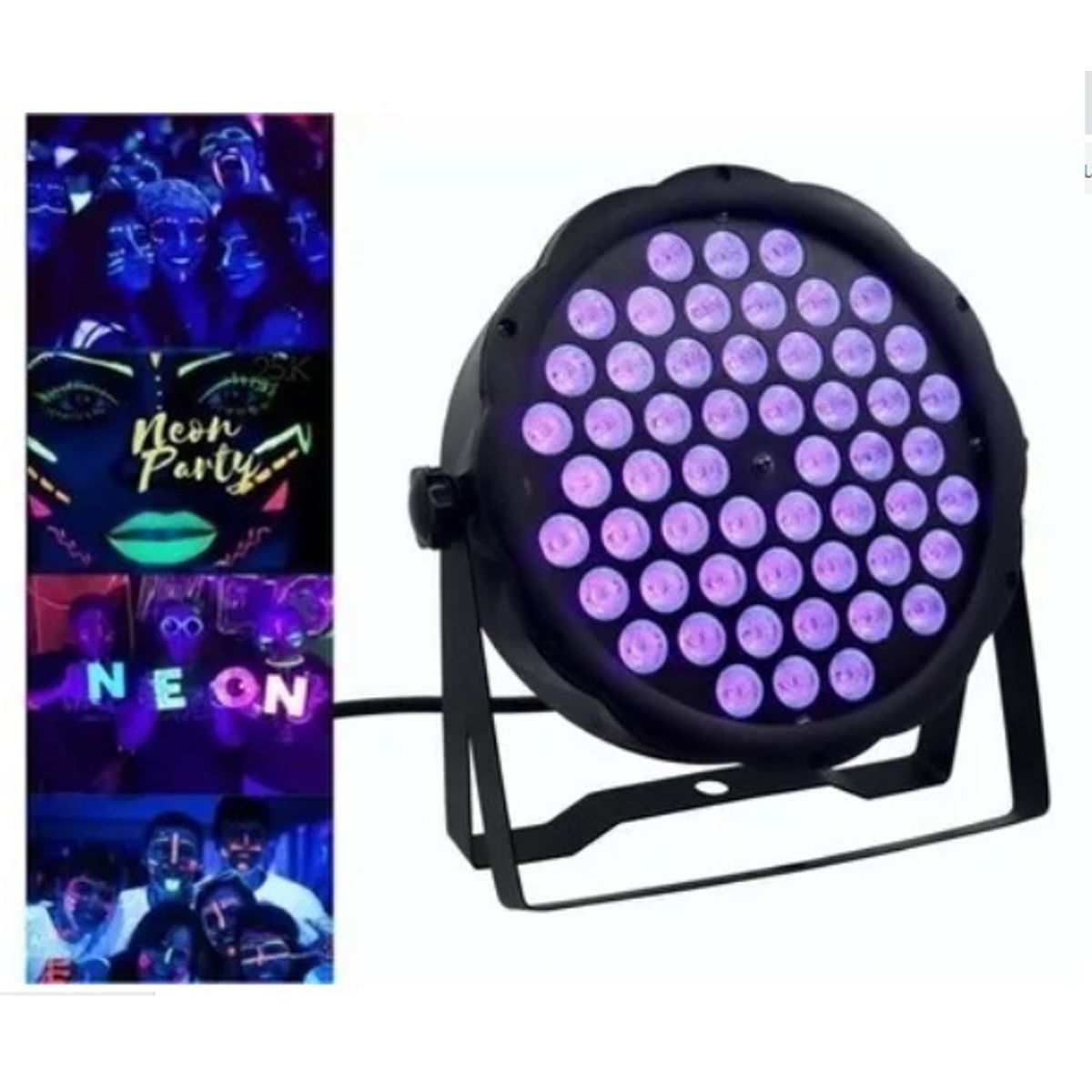 GENERICO - PAR LED  SLIM DE 54 UV