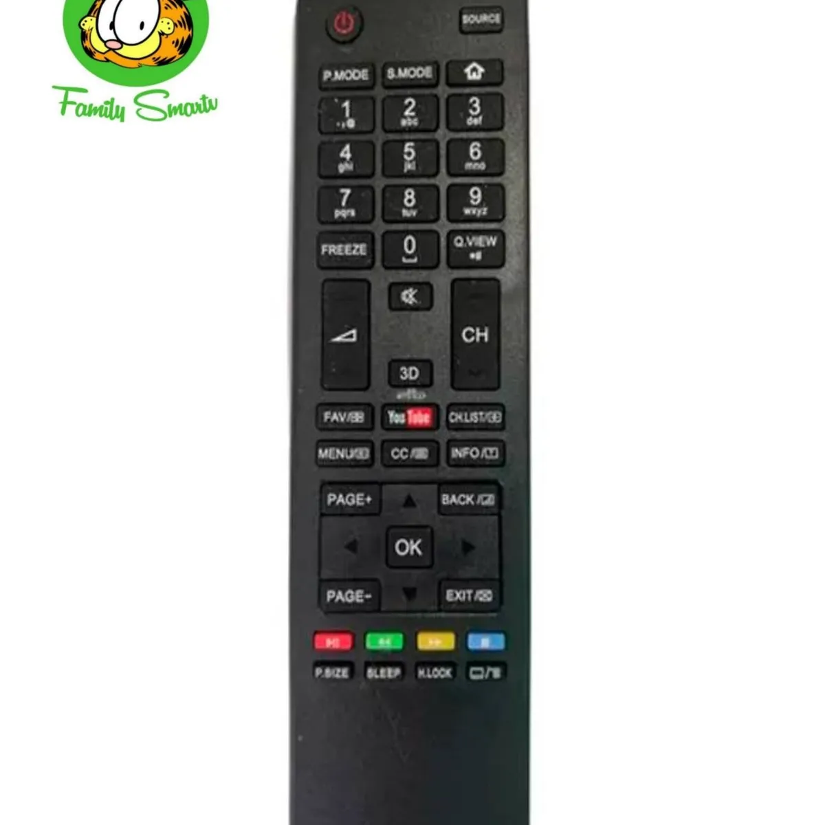 UNIVERSAL - Control Remoto Haier Smart tv  Pilas
