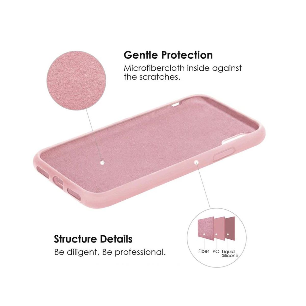 GENERICO - Case Funda Silicon para IPHONE 11 PRO - Verde