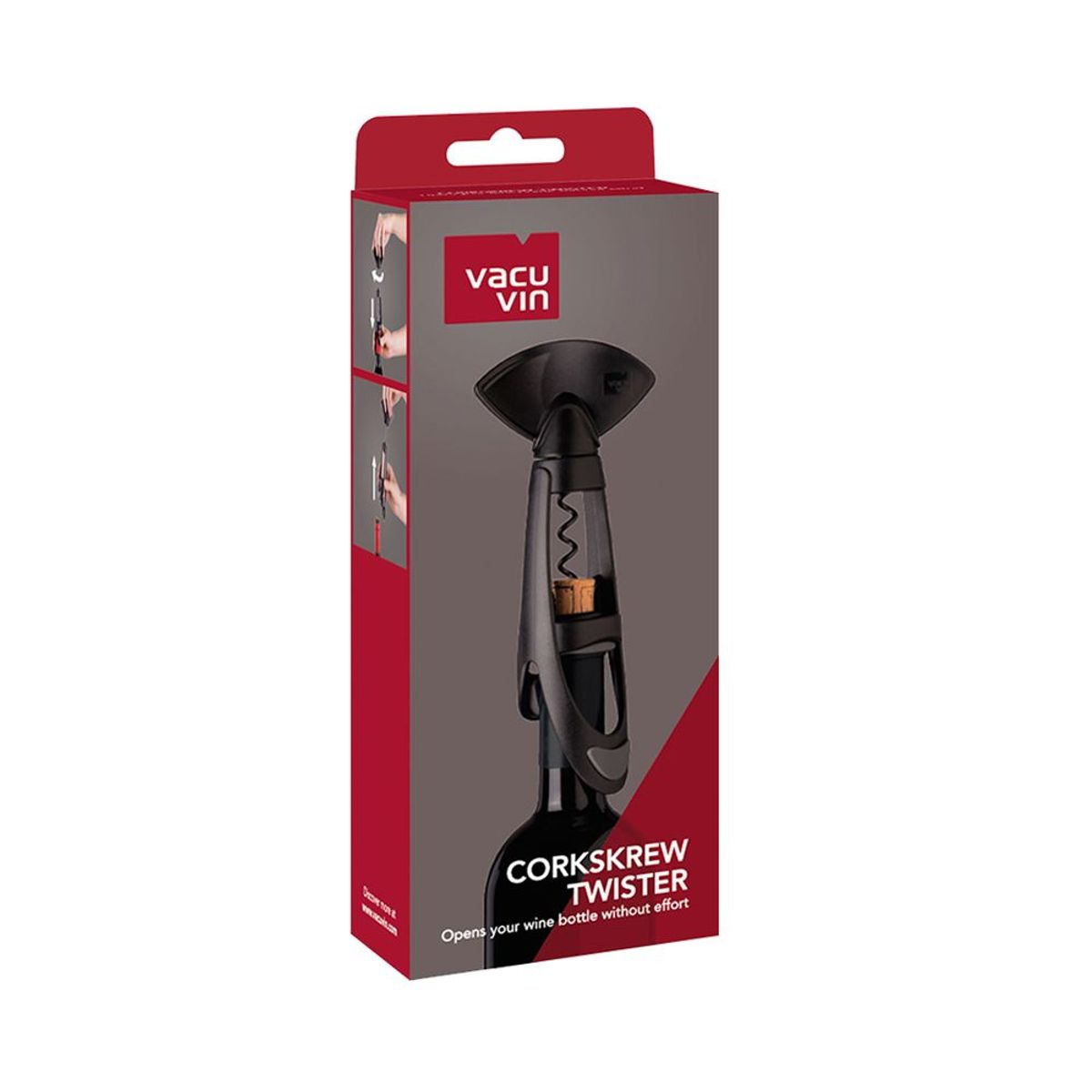VACU VIN - Sacacorcho Vacu Vin Twister