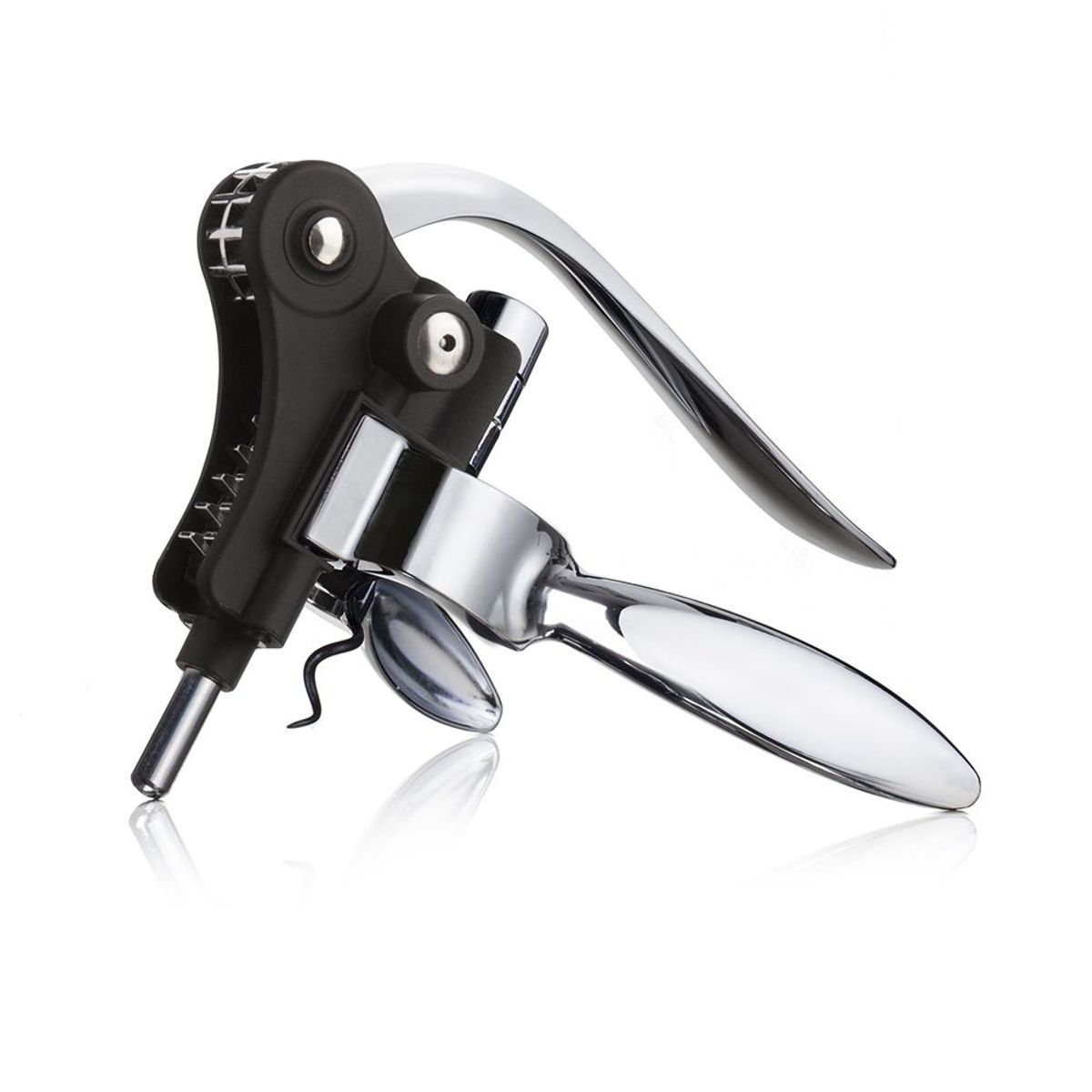 VACU VIN - Sacacorcho Vacu Vin de Palanca Negro