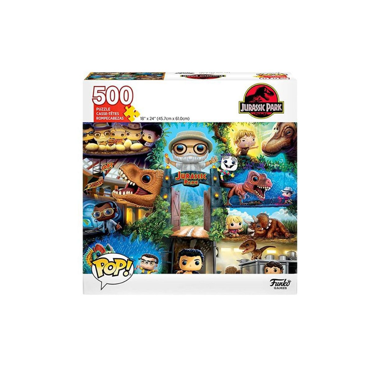 FUNKO - Rompecabeza Funko Jurassic Park 500 pzs