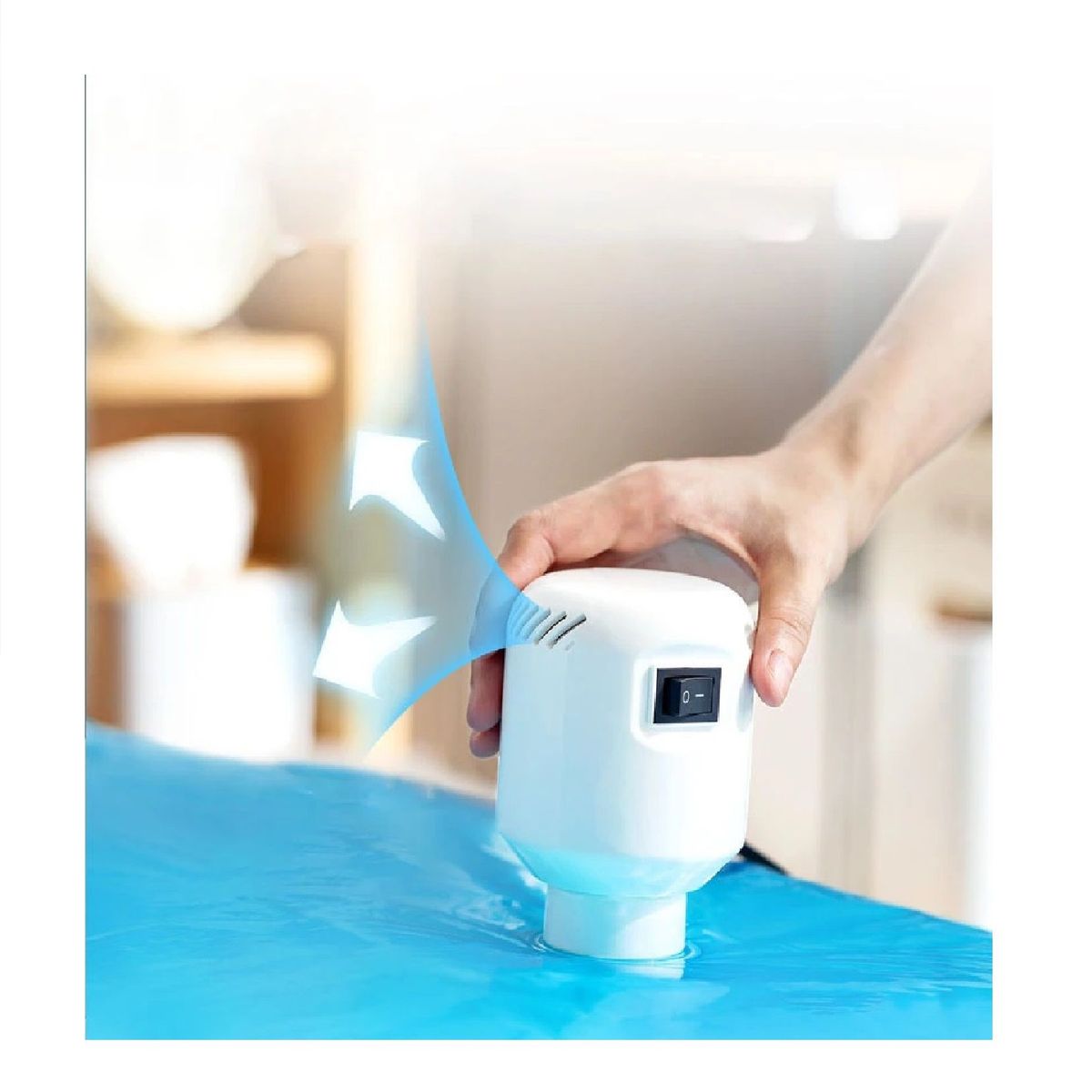 OTTOWARE - Mini Compresor Eléctrico para Bolsas al Vacío V2