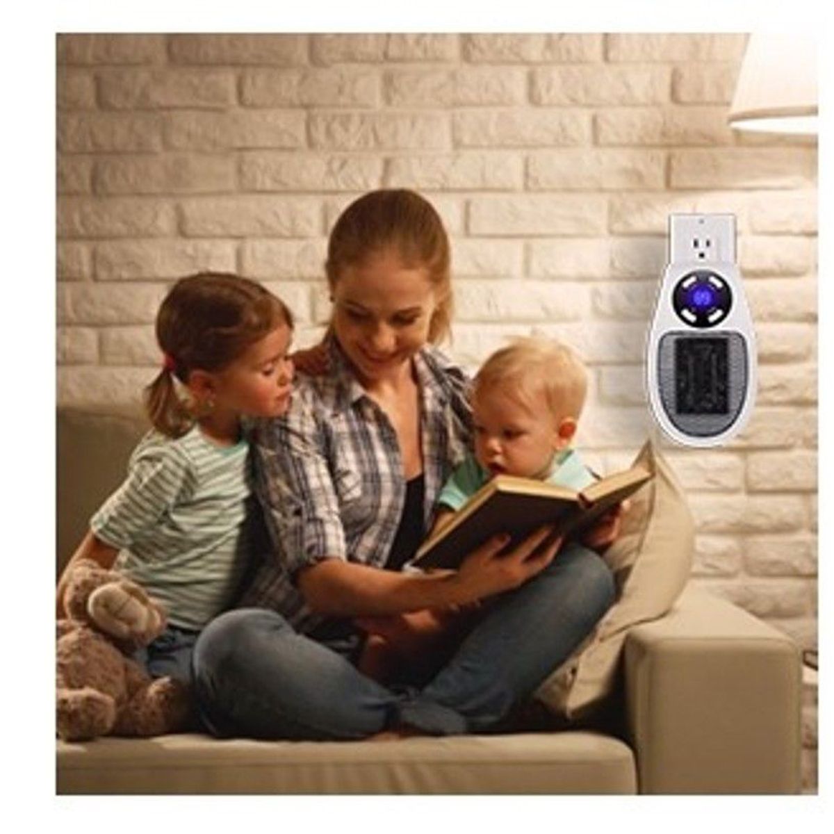 GENERICO - Calentador Electrico Portatil  Y Control Remoto de Calidad