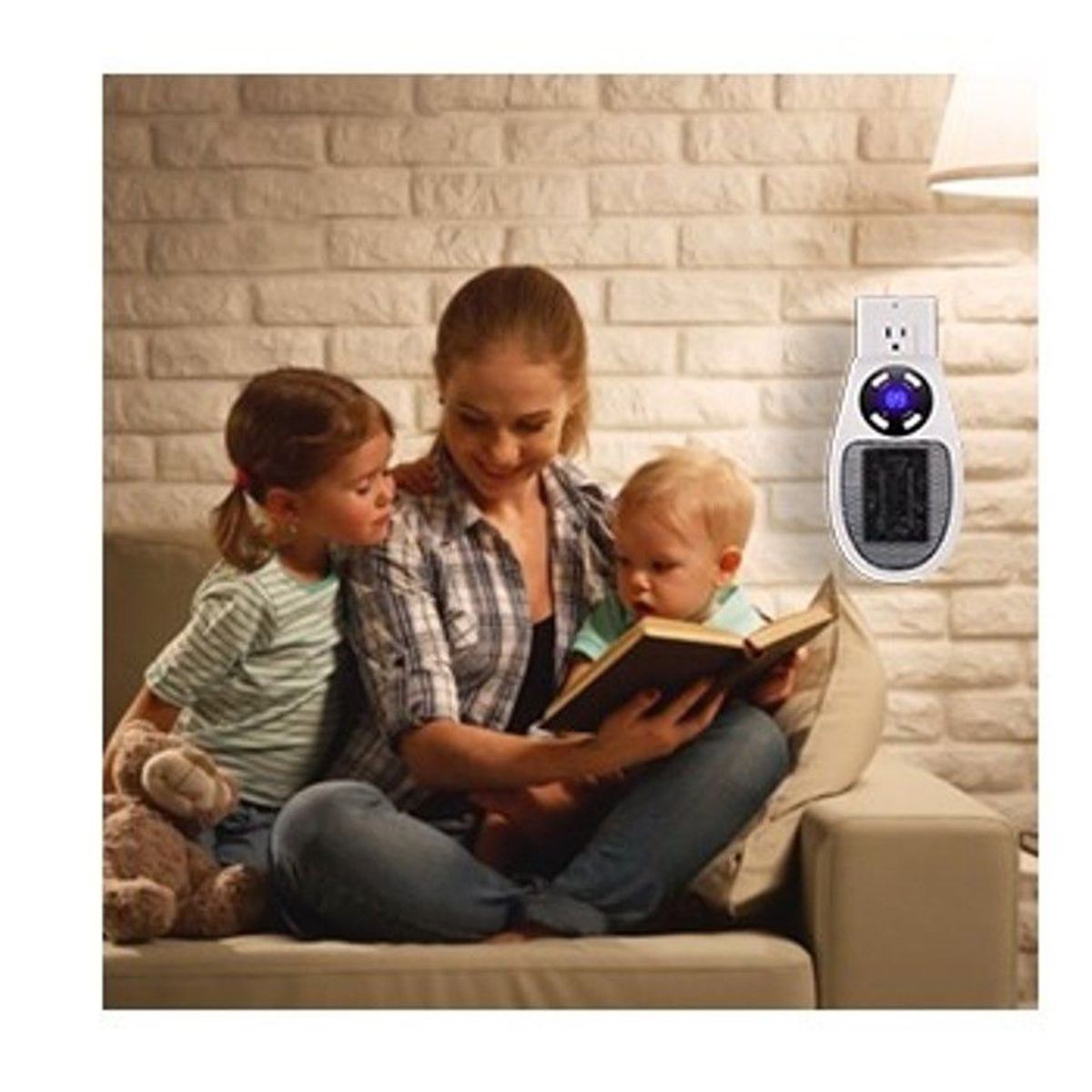 GENERICO - Calentador Electrico Portatil  Y Control Remoto de Calidad