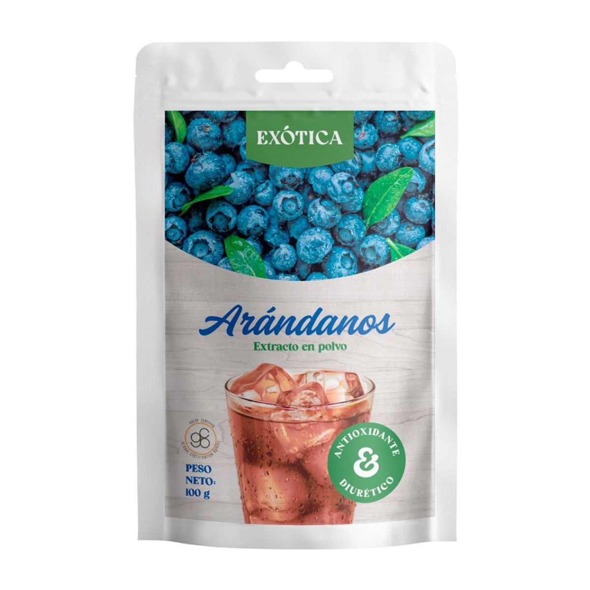 EXOTICA - Arandano polvo atomizado x 100 gr