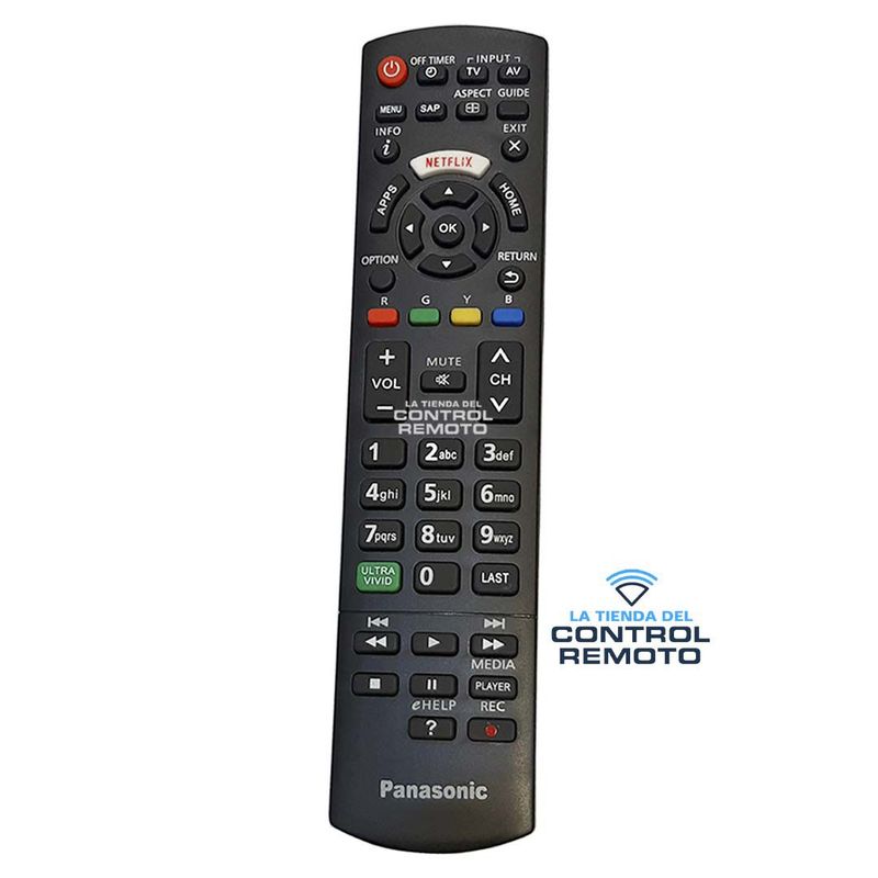 UNIVERSAL - Control Remoto Para Panasonic Smart Tv 4k Led