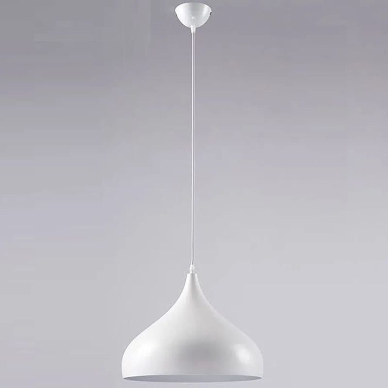 GENERICO - Lámpara colgante kiss color blanco e27