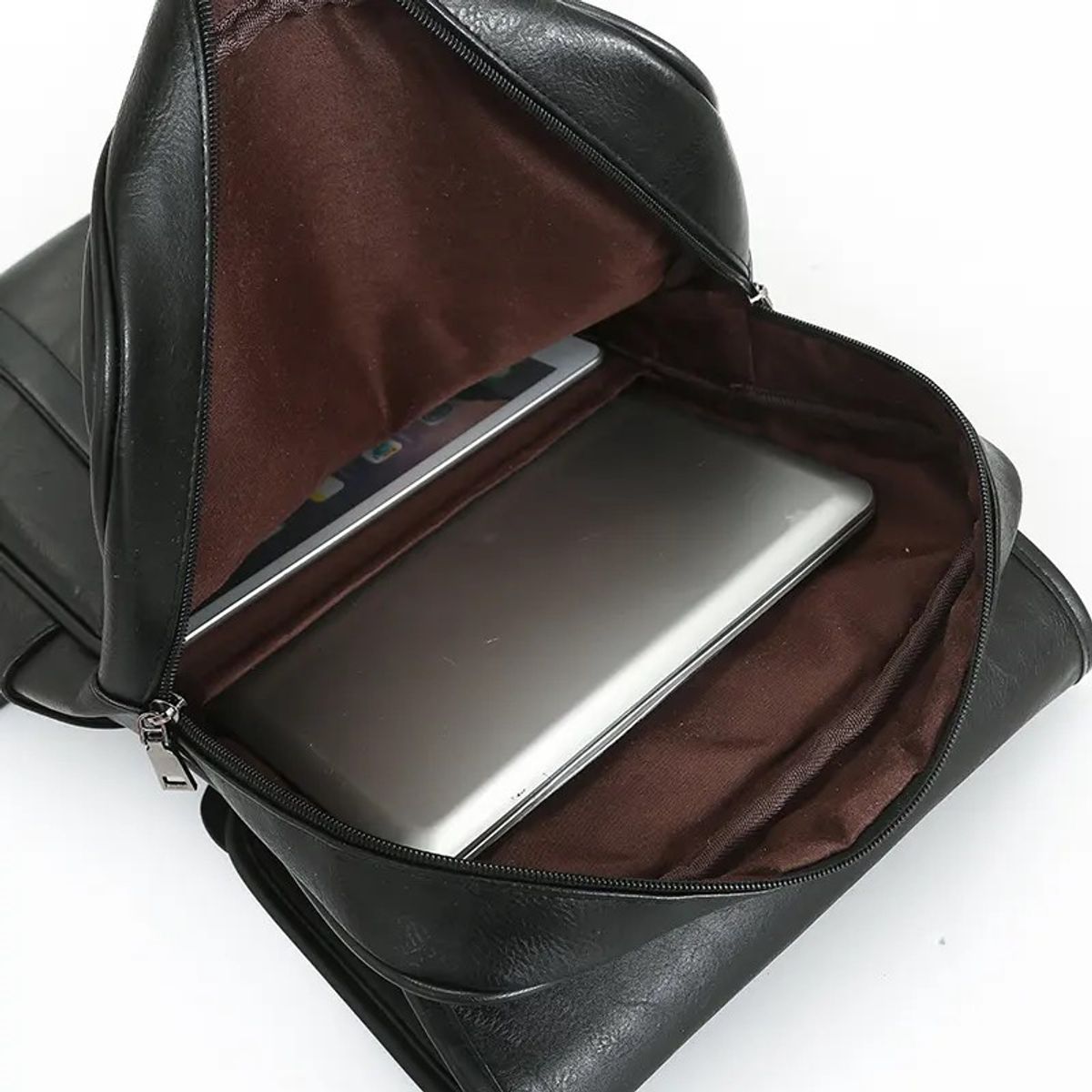 GENERICO - Mochila Antirrobo Con Broche Cuero PU A1