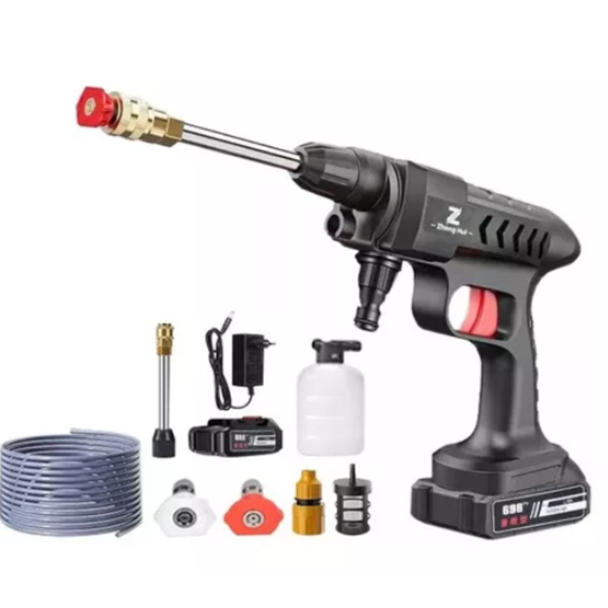 GENERICO - Hidrolavadora Inalambrica Portatil Auto Hidrojet Lavado