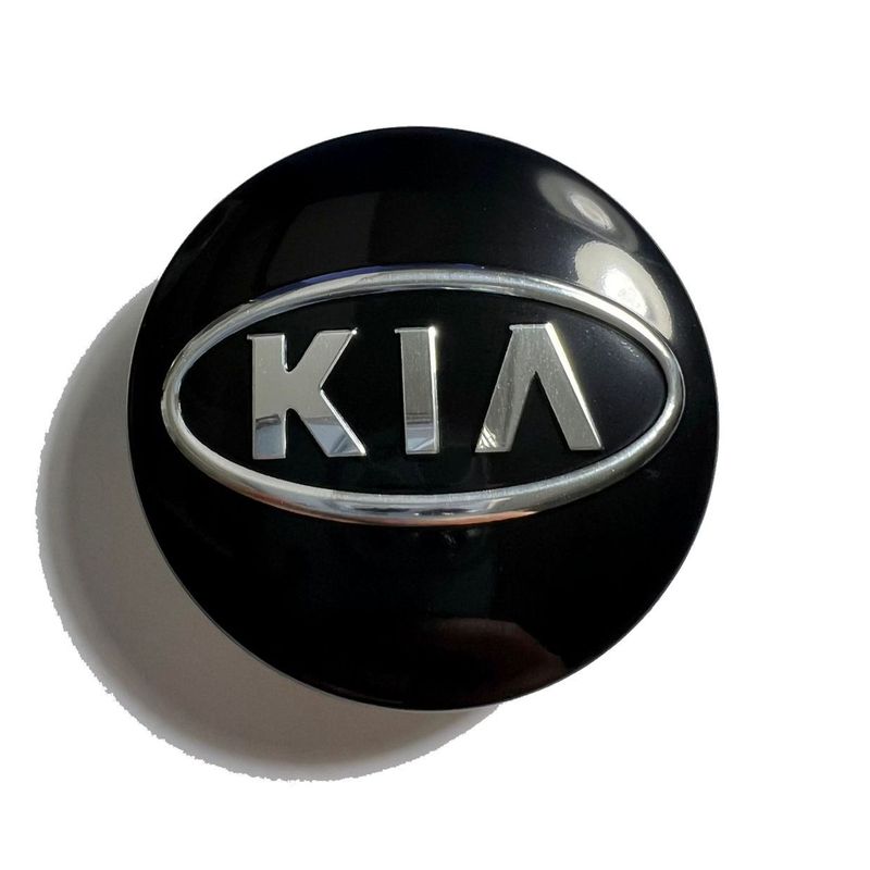 GENERICO - Tapa Central compatible con Aro Kia 58mm (juego De 4 Unid.)