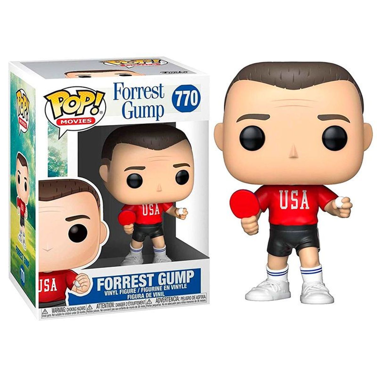 FUNKO - Funko Pop Forrest Gump - Forrest (Ping Pong outfit) 770