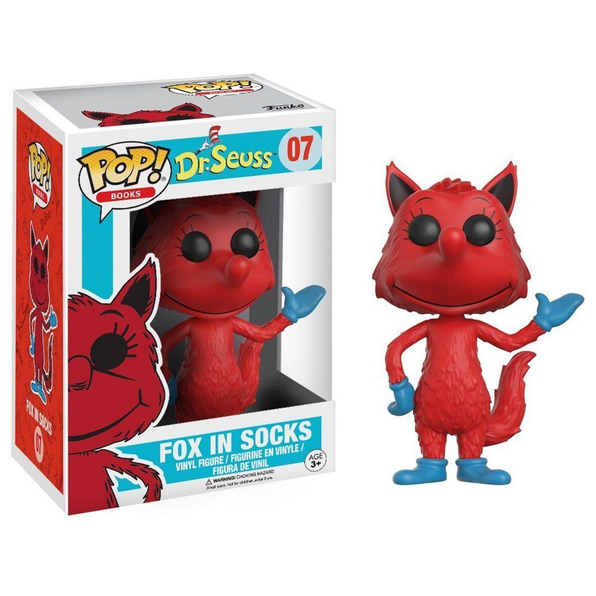FUNKO - Funko Pop Books Dr. Seuss - Fox In Socks 7