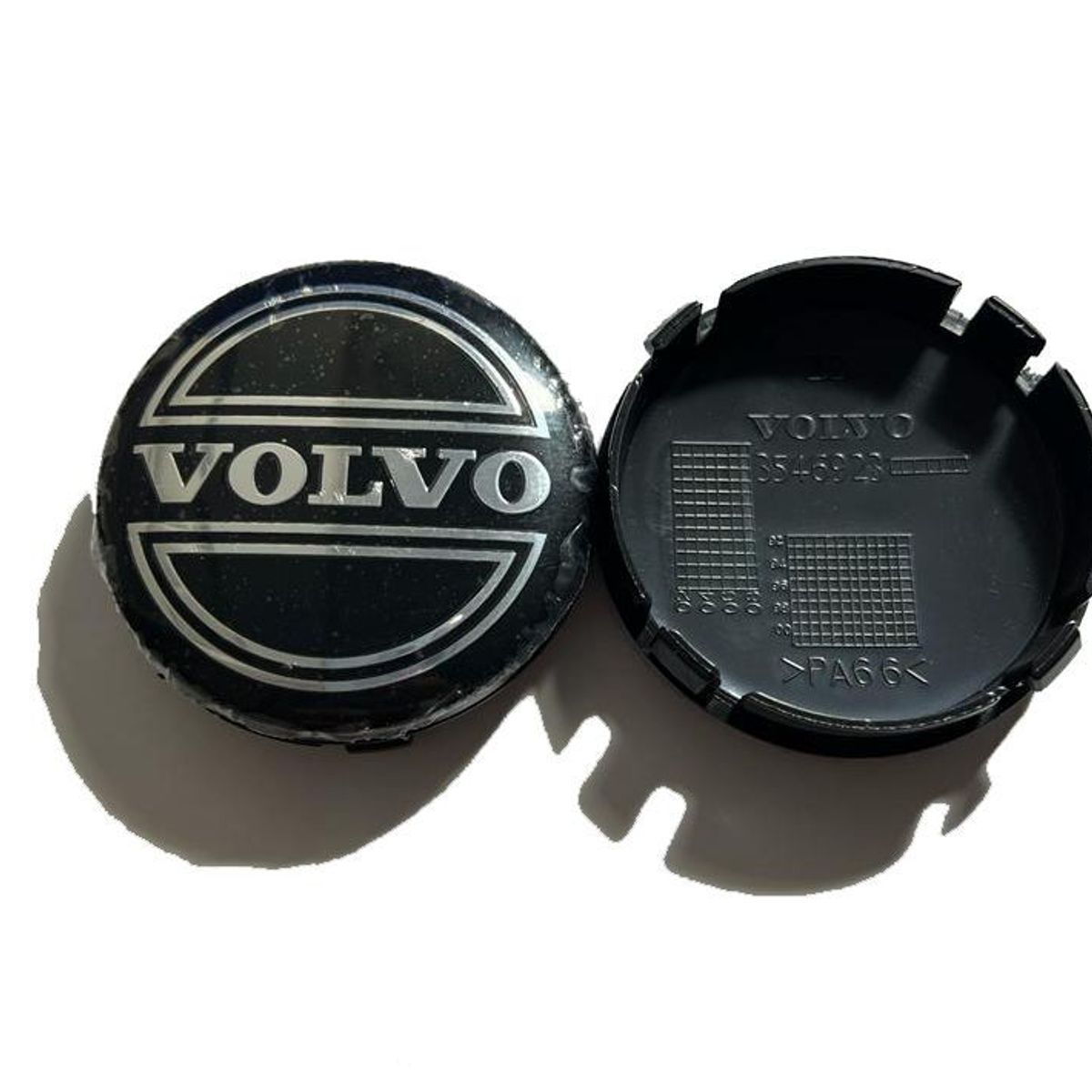 GENERICO - Tapa Central compatible con Aro Volvo 64mm (juego 4 Unids)