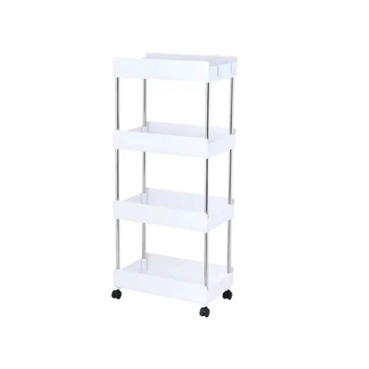 GENERICO - Frutero Verdulero de Cocina con Ruedas de 4 pisos