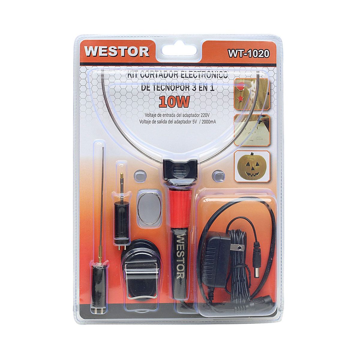 WESTOR - Kit Cortador de Tecnopor 10W WT-1020 WESTOR