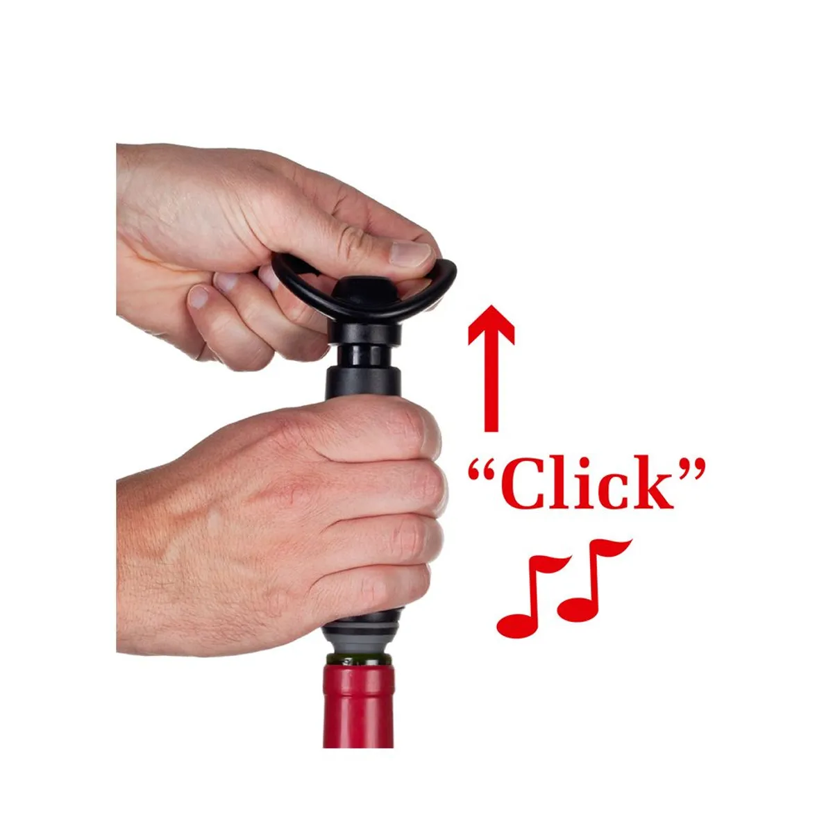 VACU VIN - Conservador de Vino Original Vacu Vin - 2 Tapones