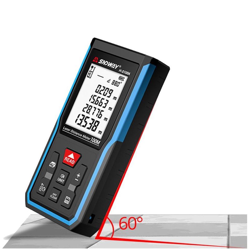 SNDWAY - Medidor de Distancia Laser 120m SNDWAY H-D120A