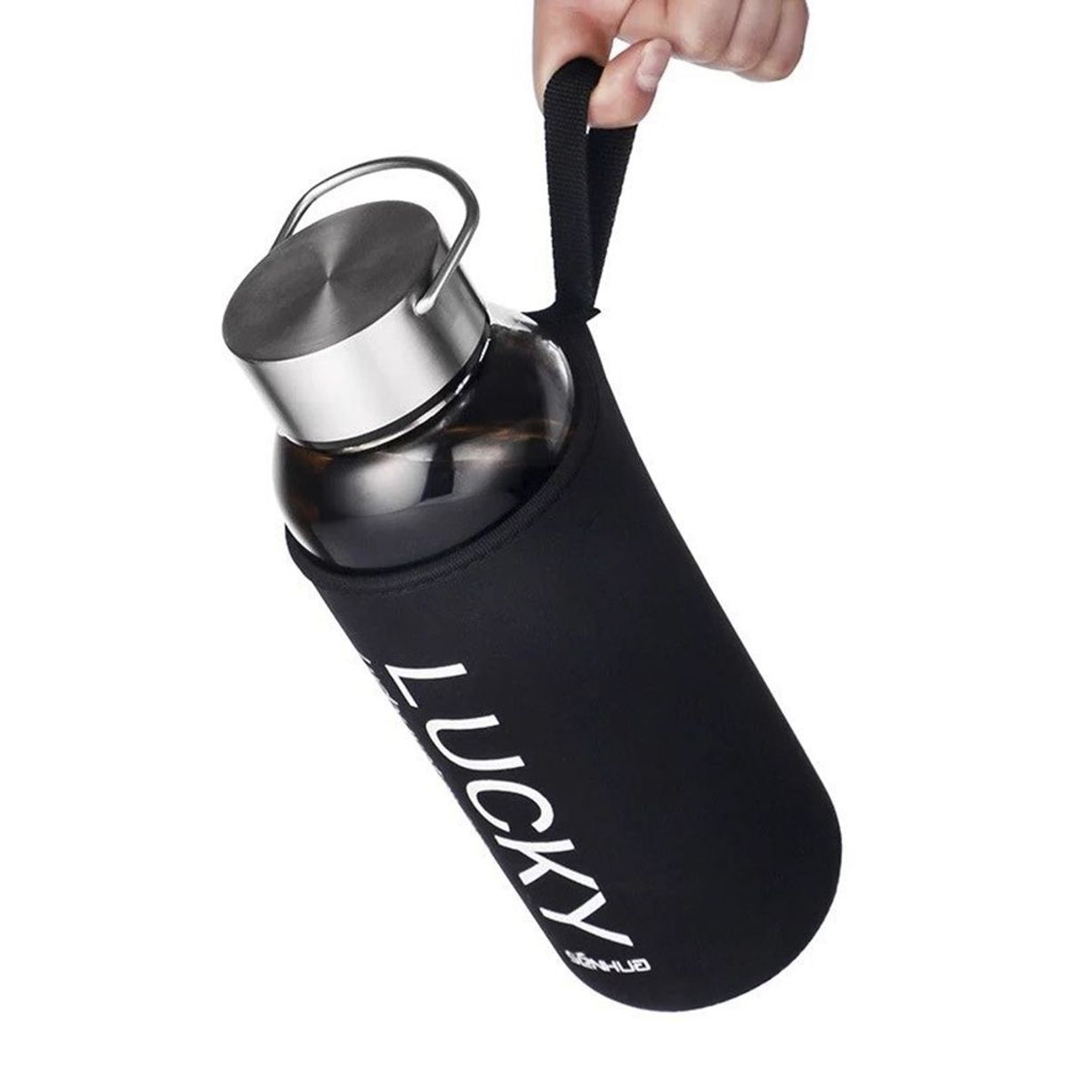 HYGGE - Botella Tomatodo de Vidrio 1500 ml