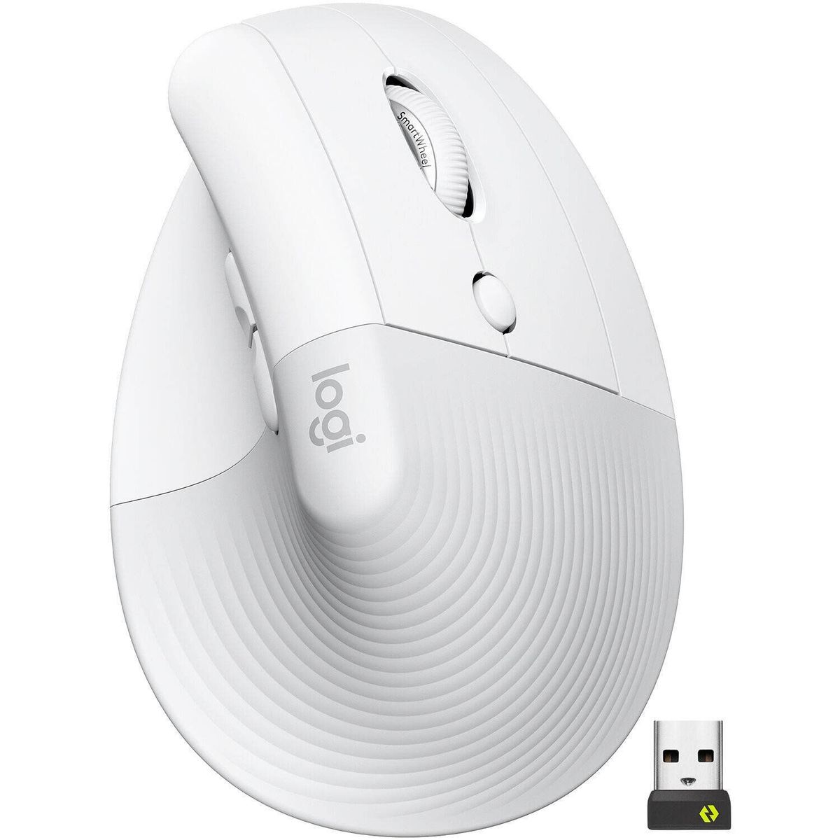LOGITECH - Mouse Logitech Lift Wireless Vertical Ergonómico Blanco
