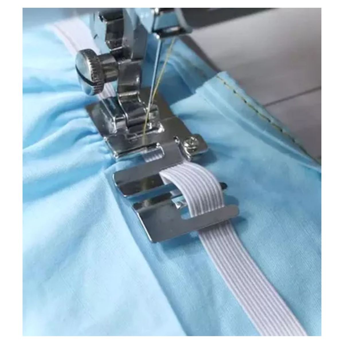 GENERICO - Prensatelas Snap Pegar Elástico Maquinas De Coser Caseras