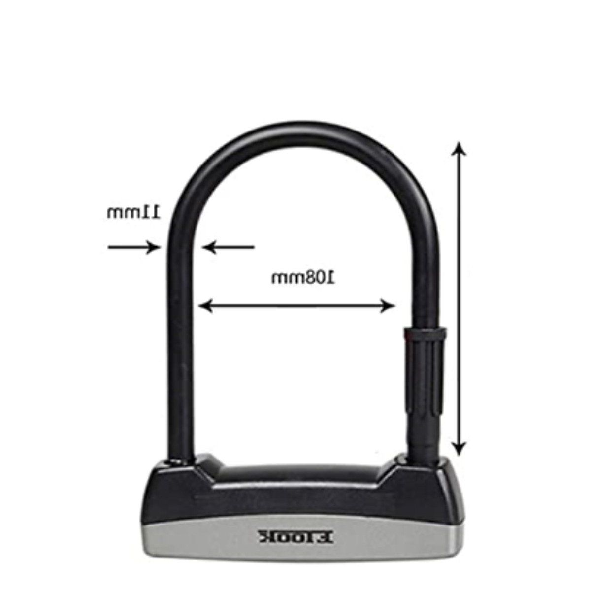 GENERICO - Candado de Seguridad para Bicicleta ETOOK