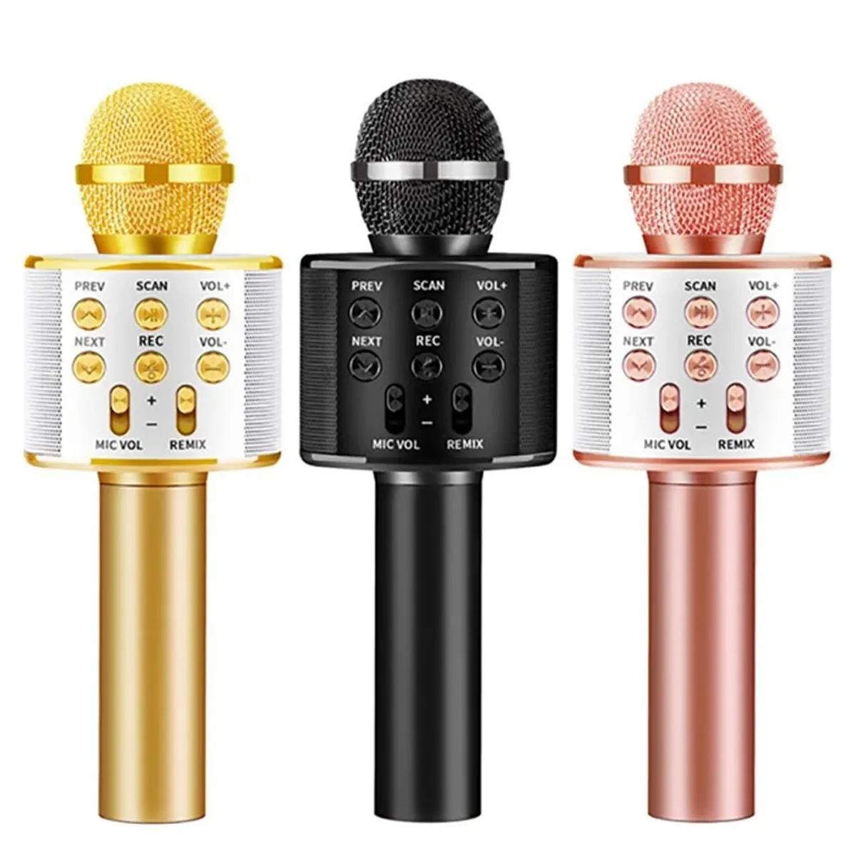 OEM - Micrófono Inalámbrico Bluetooth Altavoz Hifi Karaoke Recargable