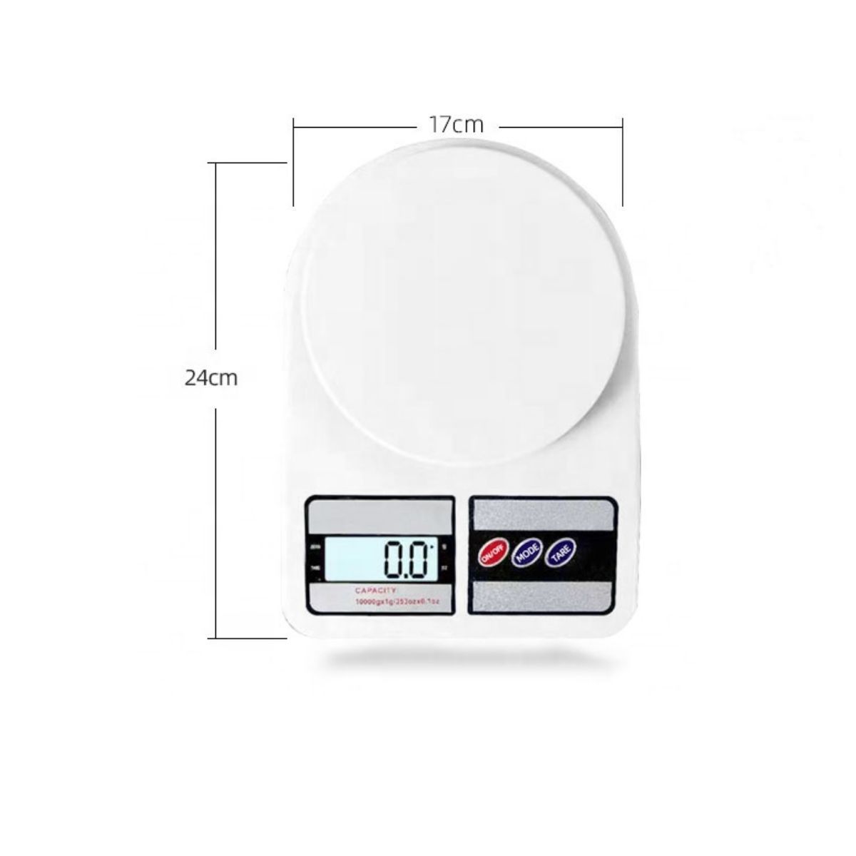 XTREME SPORT - Balanza gramera de dieta KITCHEN SCALE