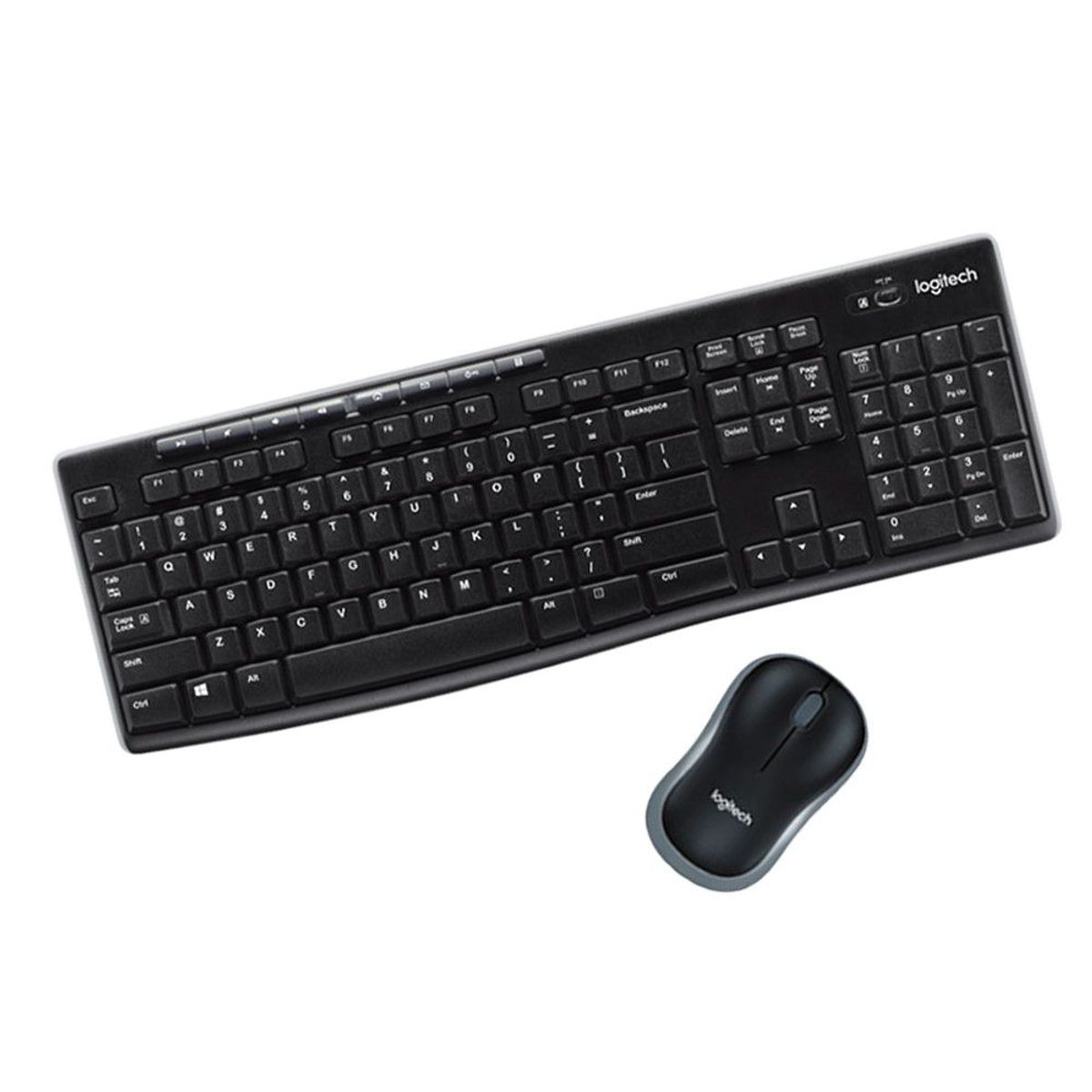 LOGITECH - Kit Inalámbrico Teclado y Mouse Logitech Mk270